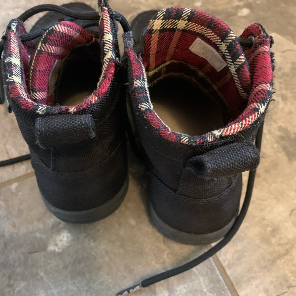 Lems black canvas lace up boulder boots - Picture 4 of 7